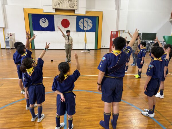 カブ隊～１泊訓練キャンプ〔１日目〕