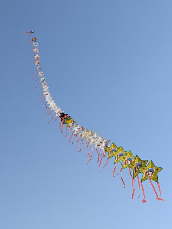 空高く舞い上がれ！ビーバー凧